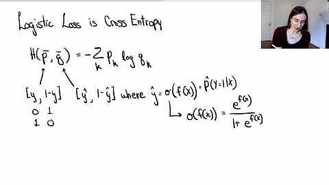 Cross Entropy is Logistic Loss, for Binary Classification