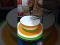tiranga Lok unique design ladies cake New #viralvideo #youtubeshorts #trendingreel #trendingshorts