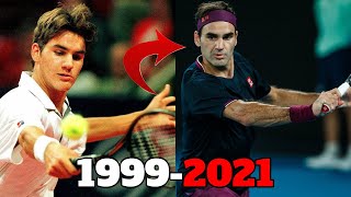 Roger Federer Game Evolution (19982021)