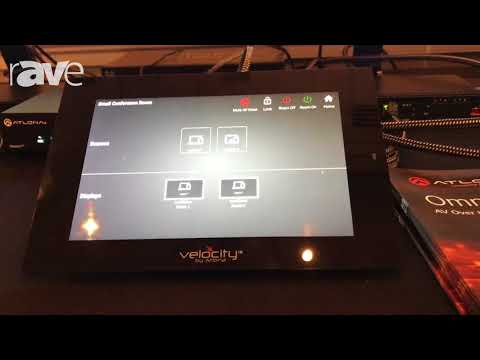 E4 AV Tour: Atlona Shows OmniStream AV-Over-IP Solution, Velocity Control, SW510 Wireless BYOD