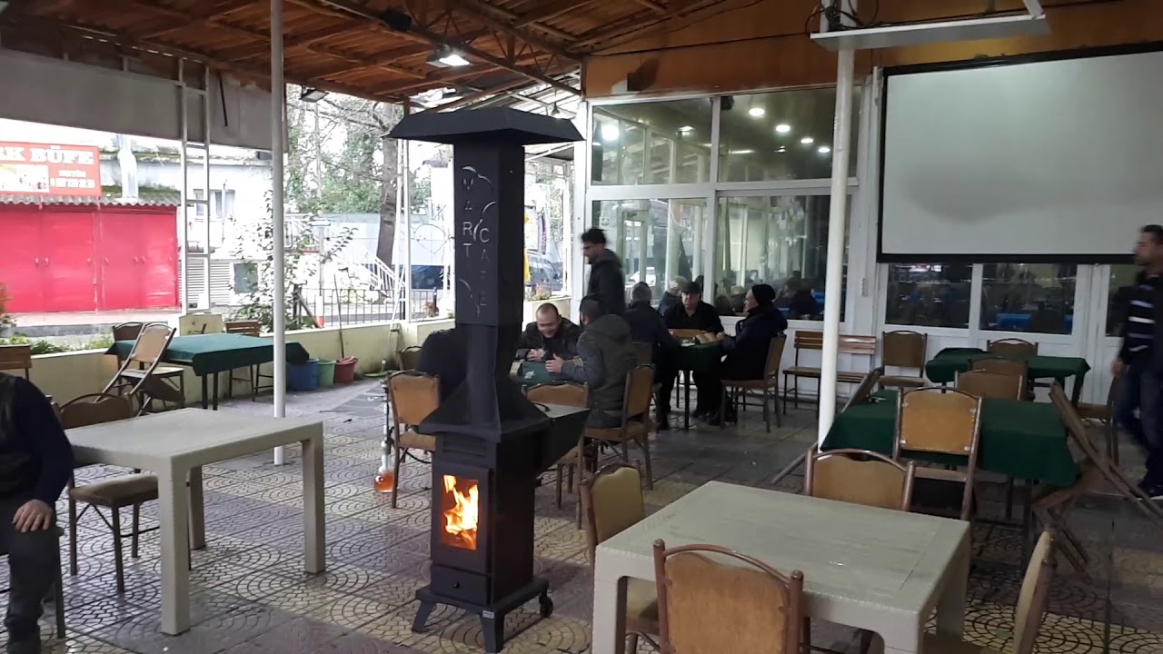 Dış mekan isitma pelet sobası kahve ve restoran tipi YouTube