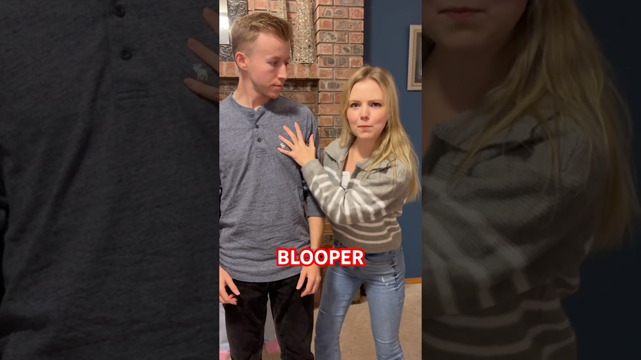 When you don’t have a brother so you ask your crush to help with the trend