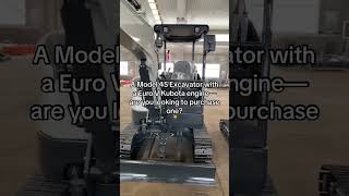 A Model 45 Excavator with a Euro V Kubota engine—are you looking to purchase one?#excavator