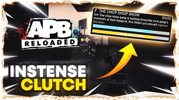 Most Intense CLUTCH in a long time... | APB Reloaded