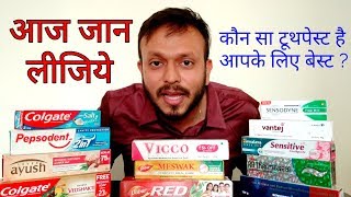 Which is the best tooth paste? In hindi