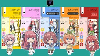 TEMA GO-TOUBUN NO HANAYOME TOTAL LAUNCHER, TEMBUS AKAR SEMUA HP ANDROID screenshot 1