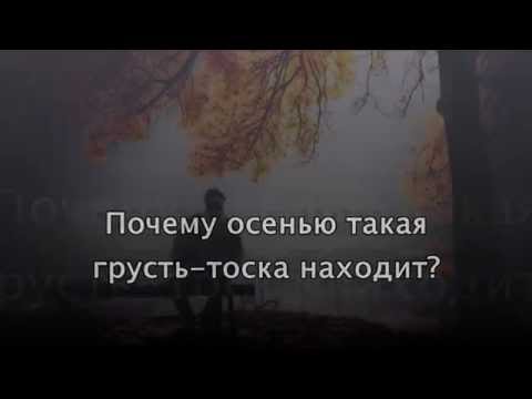 Почему осенью такая грусть тоска