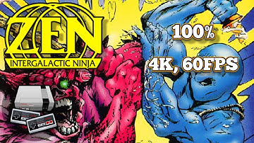 Zen: Intergalactic Ninja (NES) [100%] (4K, 60FPS)