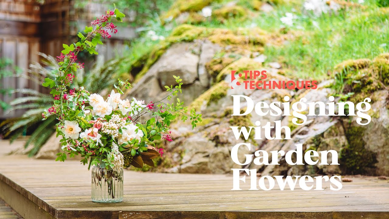 DESIGNING WITH GARDEN FLOWERS Tips & Techniques with Hitomi Gilliam AIFD