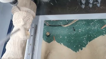 Multi-Head 3D 4 Axis Rotary CNC Wood Carving Machine STM1325-4R