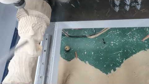 Multi-Head 3D 4 Axis Rotary CNC Wood Carving Machine STM1325-4R