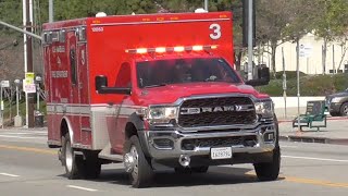 LAFD Rescue 3 Transporting 3/15/2025 [1]