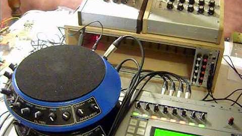 Synare3 Super Space Drum Coron DS8 Clockworks