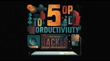 Top 5 Productivity Hacks for Busy Professionals
