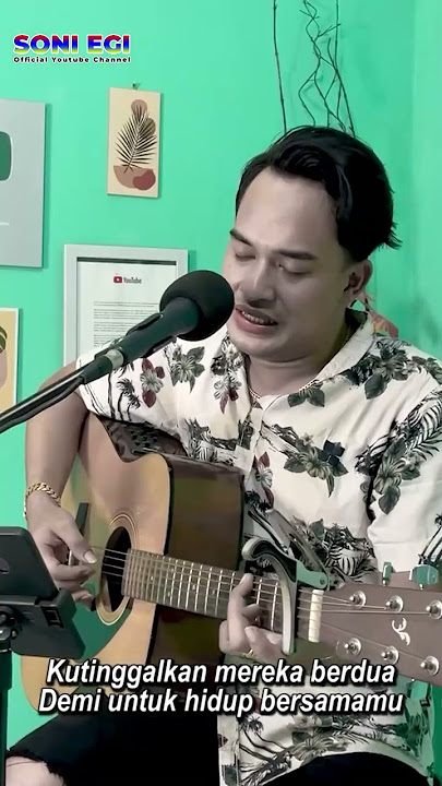 Dangdut Slow Bikin nangis❗😭 | Imam S Arifin - Debu Debu Jalanan [Cover Gitar] By. Soni Egi #shorts