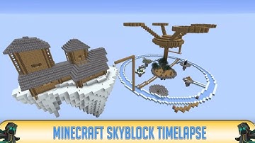 ✔ Minecraft: Insane Skyblock Timelapse Speedrun!! (2022)