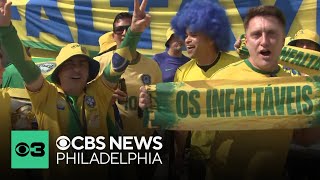 Brazil fans gear up for World Cup match vs. Haiti in South philly