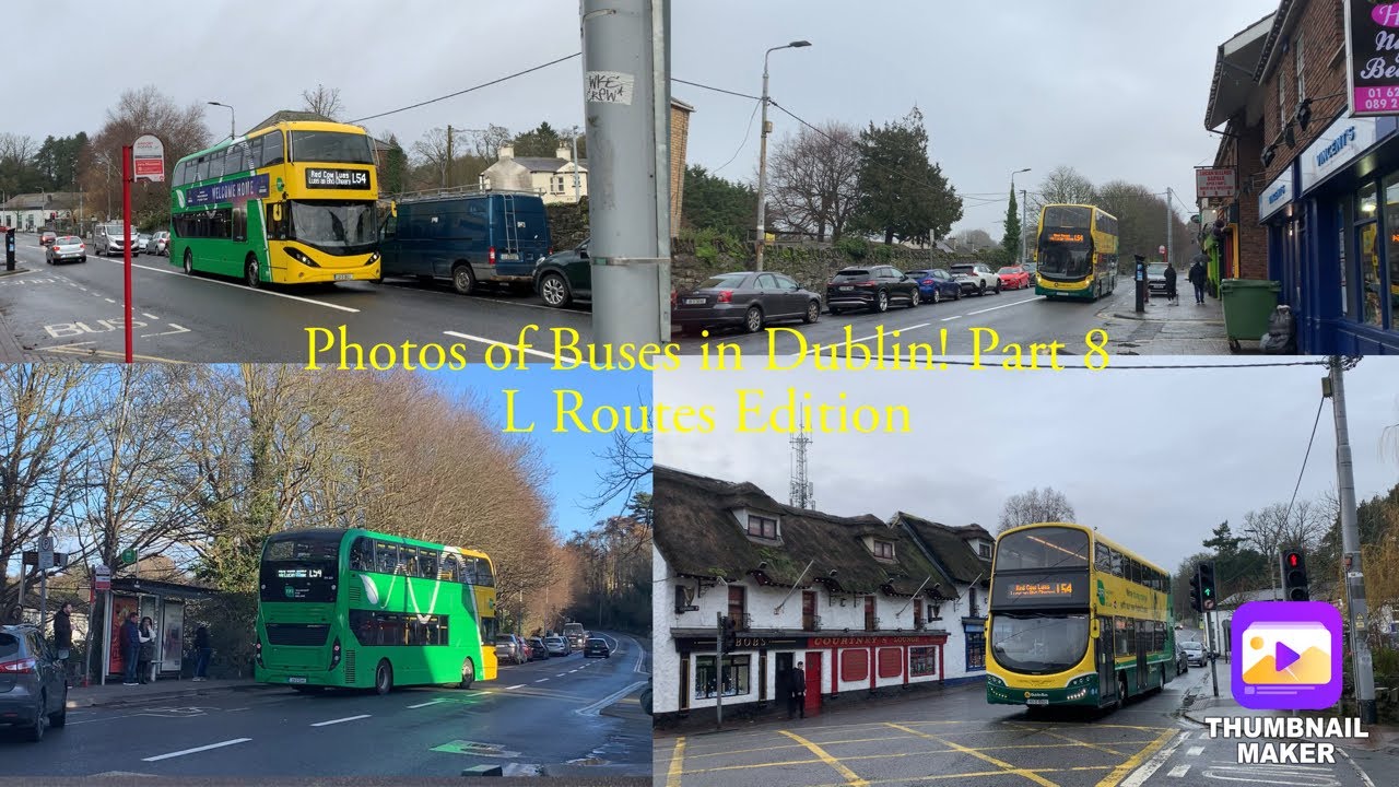 Photos of Buses in Dublin! Part 8 L Routes Edition - YouTube