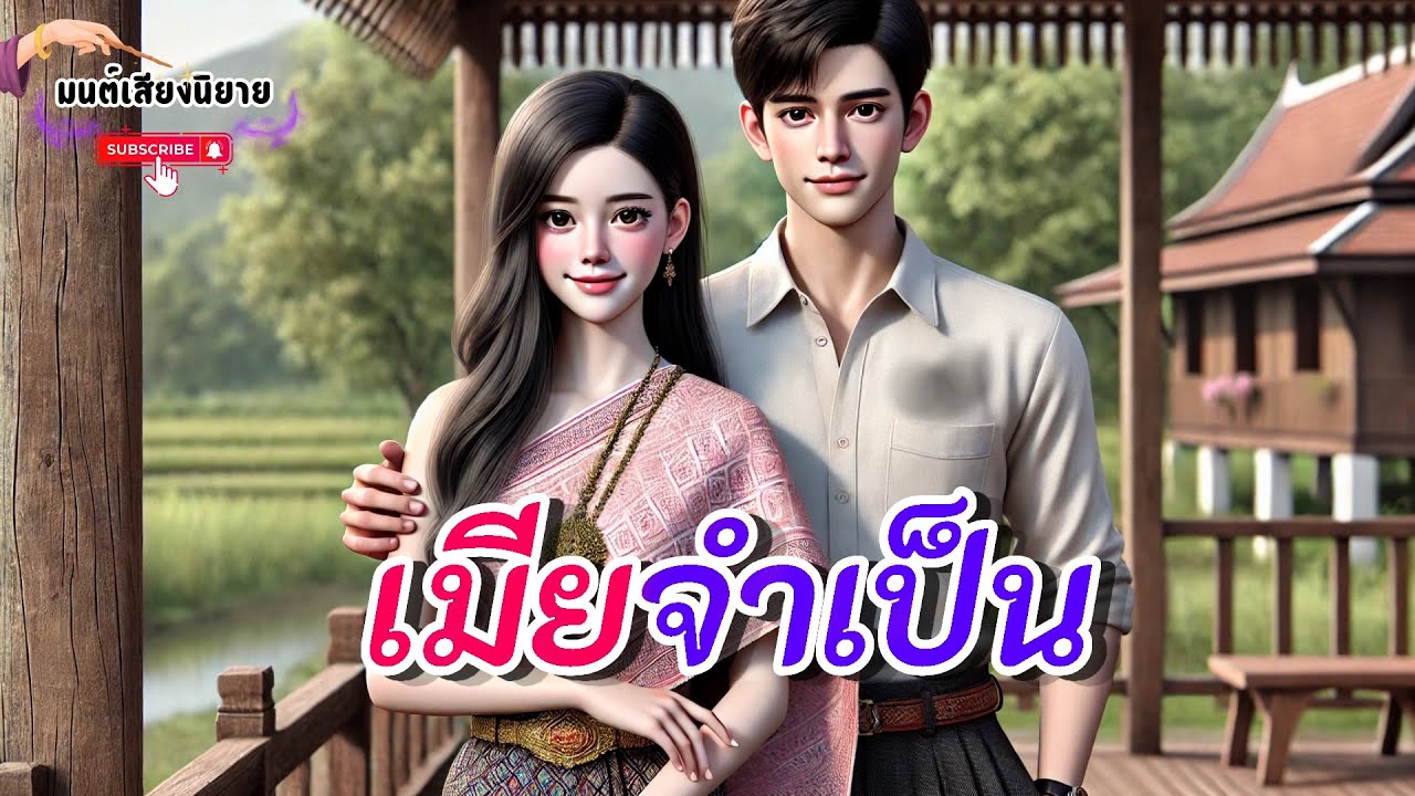 เมียจำเป็น; คลุมถุงชน จับลูกแต่งงานกัน โดยไม่เคยรู้จักกันมาก่อน แต่เรื่องดันเลยเถิด #นิทานพื้นบ้าน 