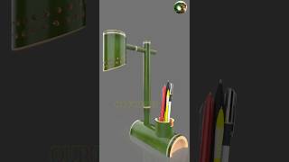 100% Natural Bamboo Study Lamp! Handmade in Odisha Forest