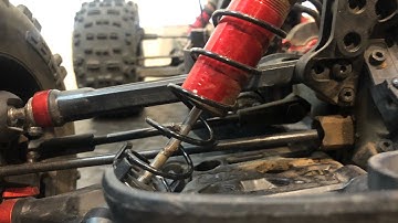 Arrma Outcast 8s M2C front shock shaft replacement! More Bent shocks 🤷🏻‍♂️ 102mm shafts