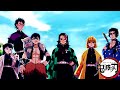 تانجيرو ورفاقه اذا كانوا من&nbsp;الهاشيرا|مقدمه الهاشيرا. Tanjiro and his |buddies, if they're hashira