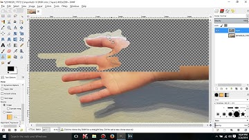 GIMP 2.8.16 tutorials - 9 - Clone and Healing tools
