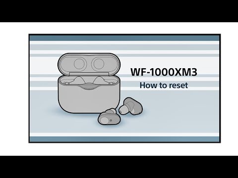 WF-1000XM3 How to reset