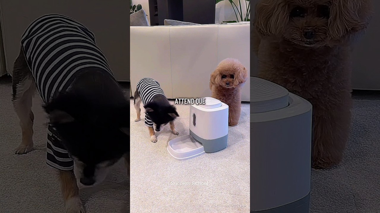 😱Ne laissez pas le chiot seul avec l'autre chiot...