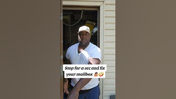 Why yo mailbox lid broke? #comedy #mailbox #countrycomedy #countryjokes