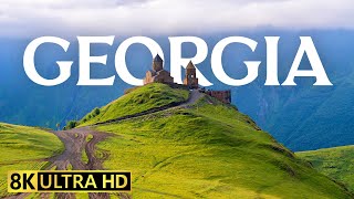 Georgia 8K Video Ultra HD 120 FPS || 8K Aerial Drone Video