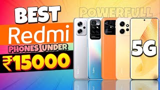 Top 3 best Phone Under 15000 5G 2023 | 5G | REDMI PHONE UNDER 15000 | 5G