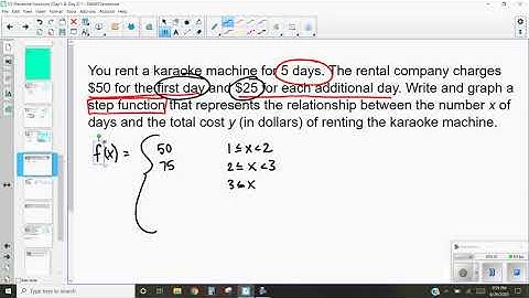 1.2 Applying Piecewise Functions