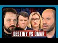 Heated israel debate destiny vs omar baddar