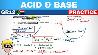 Acids and Bases Grade 12: Practice