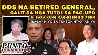 Download Lagu DDS NA RETIRED GENERAL, GALIT SA MGA TUTOL SA PAG-UPO NI SARA KUNG MAG-RESIGN SI PBBM! MP3