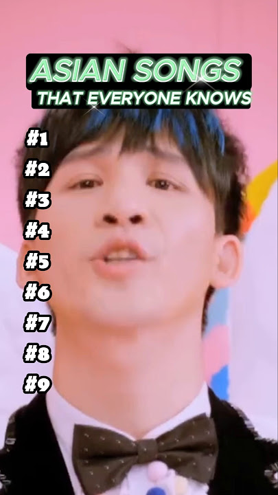 Asian Songs that everyone knows #songs #music #pop