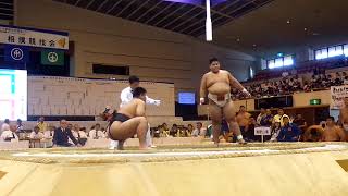 20190930 茨城国体 相撲 少年団体準決勝2 先鋒戦 草野直哉(熊本)ー坂前由基(和歌山)