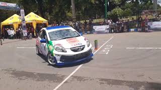 Slalom || atraksi mobil yang paling menegangkan