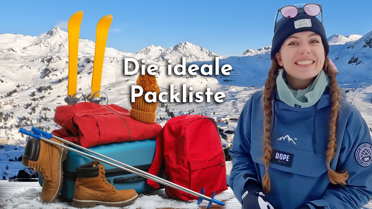 Packliste Skiurlaub: So vergisst du nichts! 