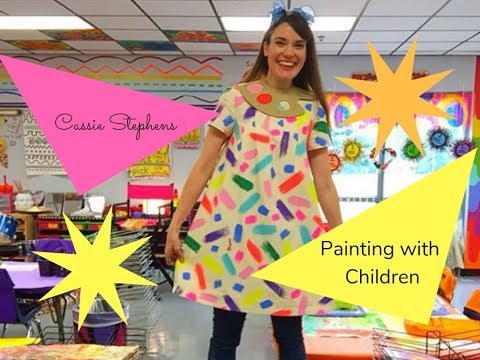 Video: How To Teach A Child To Paint