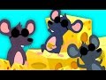 Three Blind Mice | Nursery Rhymes For Kids And Childrens | Song For Babies