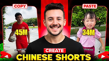 How To Create Chinese Shorts? (Full Course) FREE 🔥 | Viral Shorts Editing Tutorial 2025 