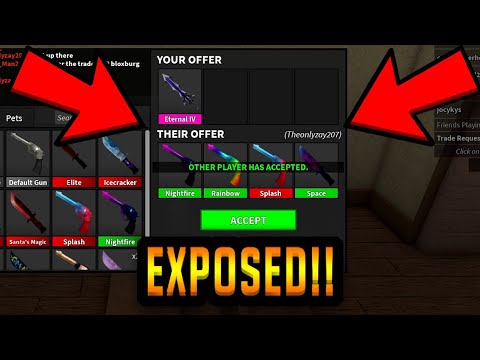 murder mystery 2 scamming trade｜TikTok Search