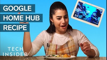Cooking An Entire Thanksgiving Dinner Using Google Home Hub
