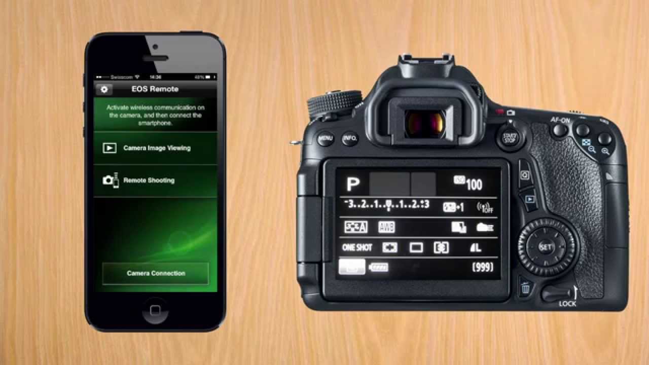 Canon 70D tip #3: Connect to iPhone via Wifi - YouTube
