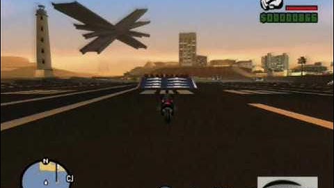 GTA-SA map edited video(single player)