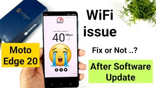 Moto Edge 20 WiFi issue fix or not after software update screenshot 5