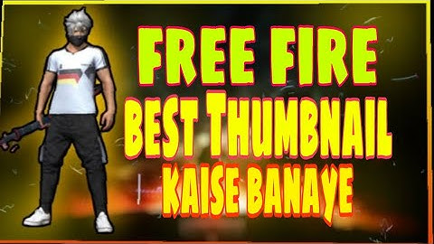 how to make free fire thumbnail on android #shorts #youtubeshorts #viralshorts #trengid