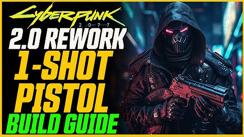 1-SHOT Pistol Build is INSANE! Cyberpunk Phantom Liberty 2.0 Build Guide (Very Hard Difficulty)